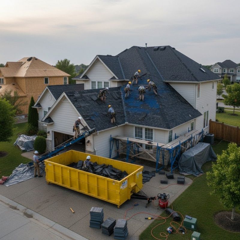 Asphalt Roof Replacement in Worcester, MA