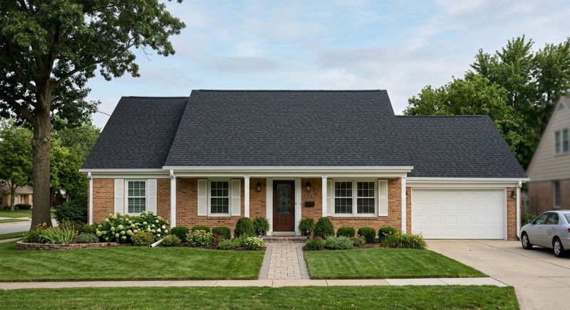 Damaged Roof Replacement in Framingham, MA
