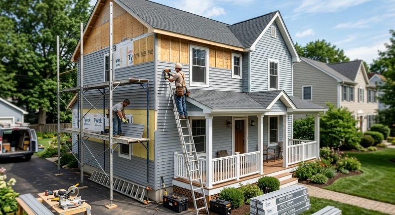 Vertical Siding Replacement in Norwalk, CT